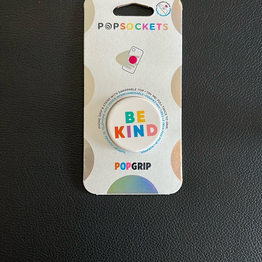 PopSockets PopGrip Be Kind Multicolor